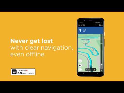 TomTom GO Navigation – Offline Maps, Live Traffic & Speed Cameras