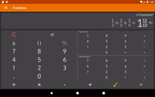 Fractions: calculate & compare