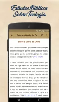 Estudos Bíblicos Teologia