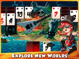 Solitaire Tripeaks Lost Worlds