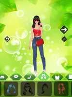 Spring dress up game