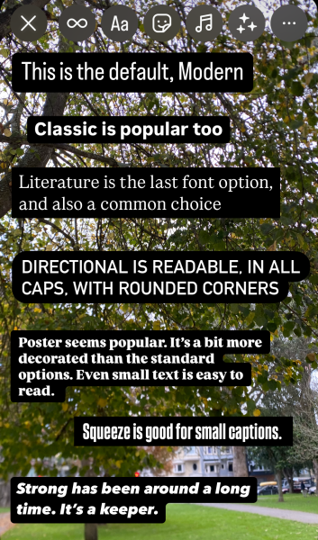 How to Get 'New' Instagram Fonts?