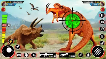 Wild Dinosaur Hunting Zoo Game