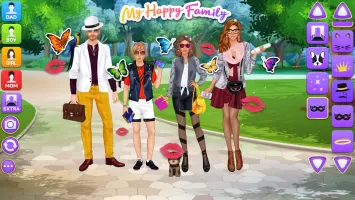 Superstar Family Dress Up Game