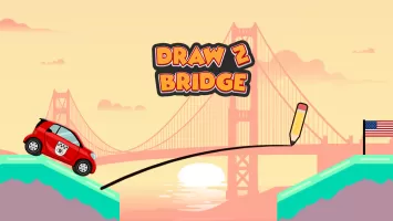 Draw 2 Bridge: Draw Save Car