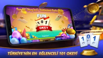 Fun 101 Okey®-Voice & Chat