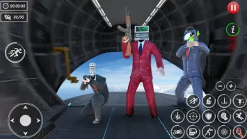 Toilet Games-3D Toilet Monster