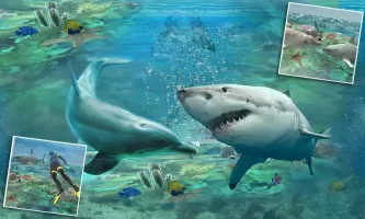 Shark Attack Spear Fishing 3D