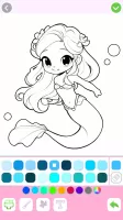 Mermaid Coloring