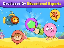 Balloon Pop Kids Learning Game