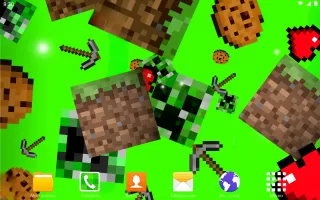 Live Minecraft Wallpaper 3D