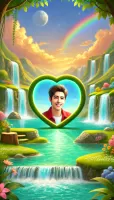 Waterfall Photo Frames Editor