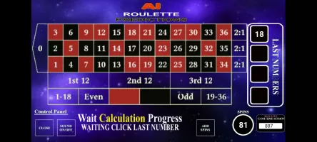 AI Roulette Predictions