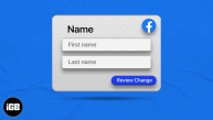 How to change your name on Facebook？