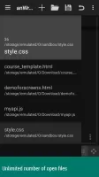 anWriter HTML editor