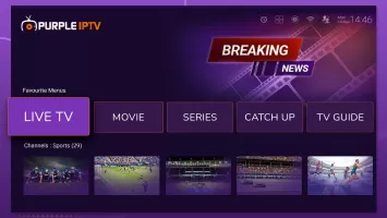 IPTV Smart Purple Player