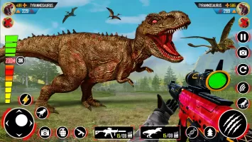 Wild Dinosaur Hunting Zoo Game