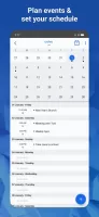 Email Blue Mail - Calendar