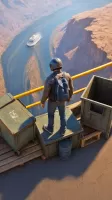Base Jump Wing Suit Flying