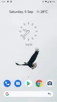 Clean Clock Widget