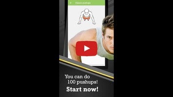 100 Pushups BeStronger Mobile app video