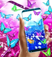 Butterflies live wallpaper