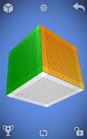 Magic Cube Rubik Puzzle 3D