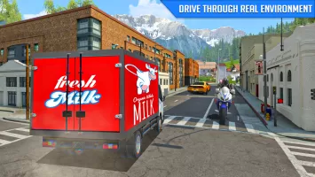 Milk Van Delivery Simulator