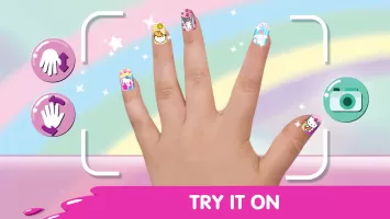 Hello Kitty Nail Salon