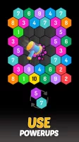 Merge Hexa - Number Puzzle