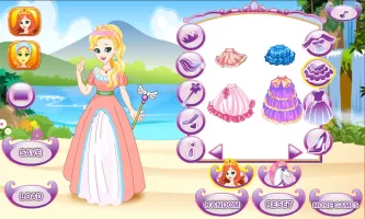 White Horse Princess Dress Up