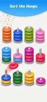 Color Sort 3D — Hoop Stack