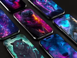 Neon Animals Wallpapers