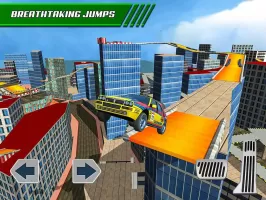Roof Jumping Car Parking Games