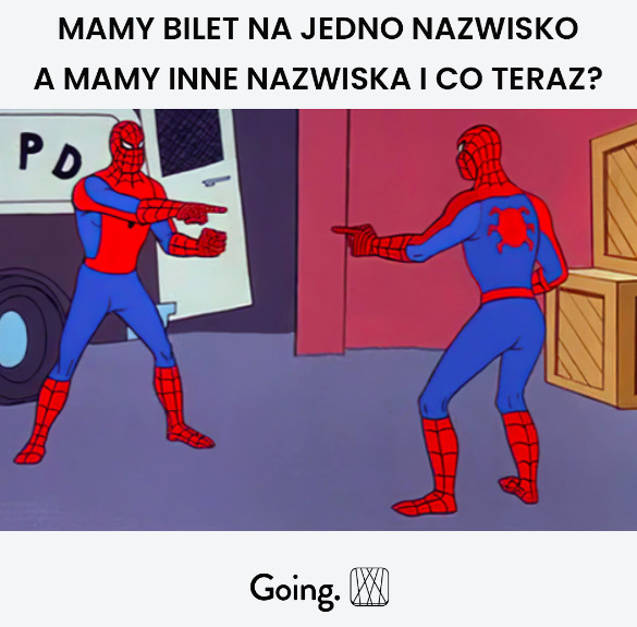 Going.