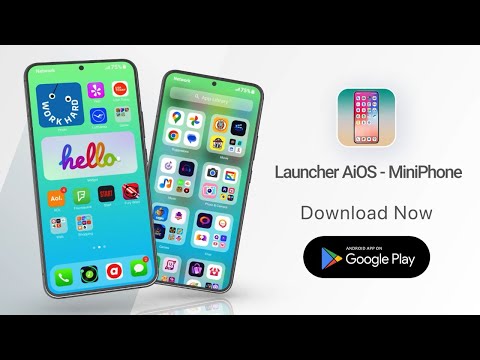 Launcher AiOS - MiniPhone Overview