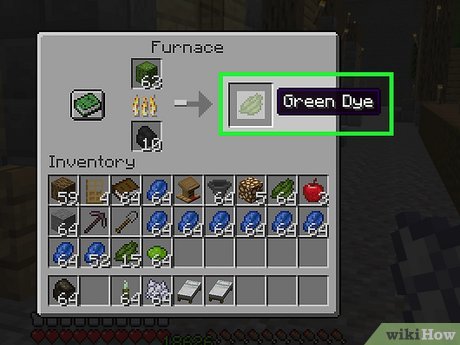 How to Craft Green Dye in Minecraft?