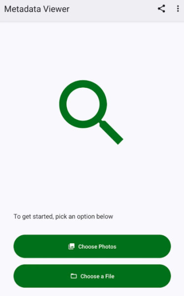 Photo Metadata Viewer
