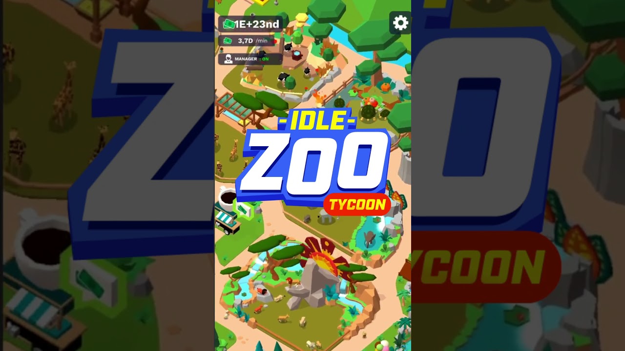 Idle Zoo Tycoon 3D - Animal Park Game