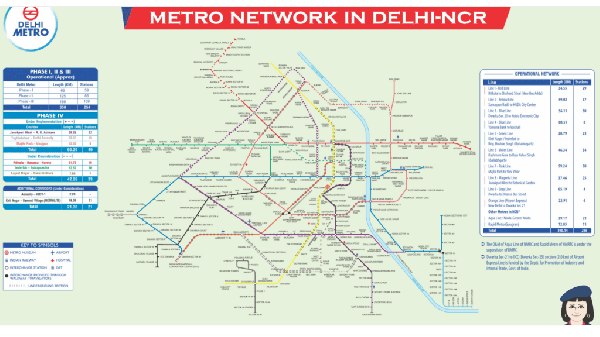 Delhi Metro App Route Map, Bus