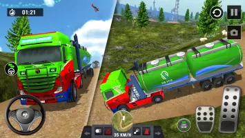 Oil Truck Games: Driving Games