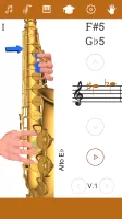 3D Saxophone Fingering Chart