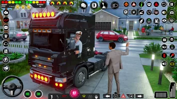 Crazy Car Transport Truck Game