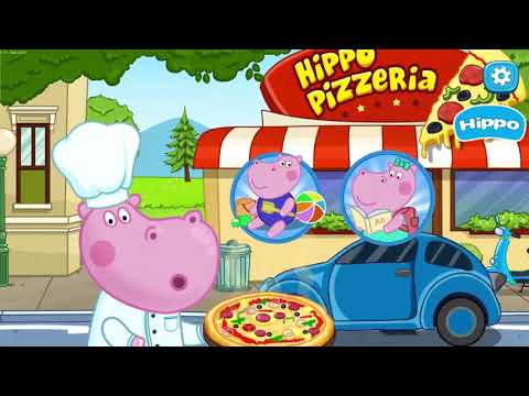 *Hippo 🌼 Cooking game 🌼 Hippo Pizzeria 🌼 Teaser