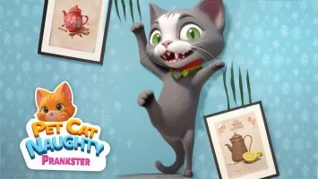 Pet Cat Naughty Prankster