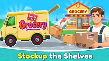 Grocery Market Kids Cashier