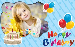 Birthday Photo Frames
