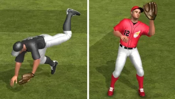 Baseball Game On
