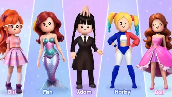 Fashion Doll Dress Up Show