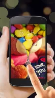 Teddy Bear Zipper Lock Screen